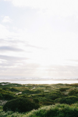 Sun Setting At Noordhoek Beach