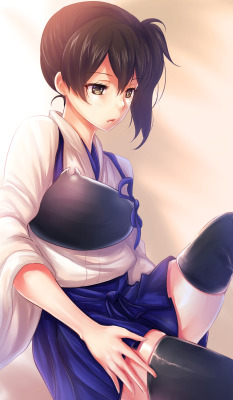 trin76:  艦隊これくしょん　加賀さんのエロ画像