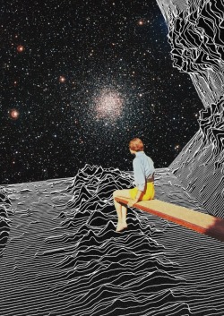 lesstalkmoreillustration:  Unknown Pleasures To Infinity Art