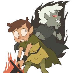 sailorleo:  after defeating probabilitor, dipper thinks he’s