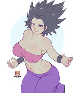 bokuman:Caulifla! i’m going to draw all female Dragonball characters