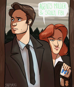 fox-mulders:  headcanon that mulder doesnt know how much goddamn