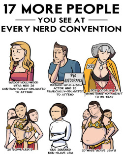 dorkly:  17 More People You See at Every Nerd Convention 