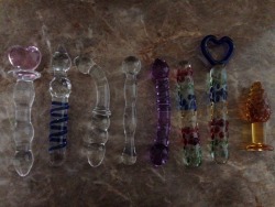 queercutie:  if you can’t tell, glass toys are my favorite
