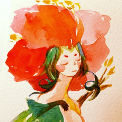 draa:  Recent watercolor/ink experimentsThe first one is a bonus