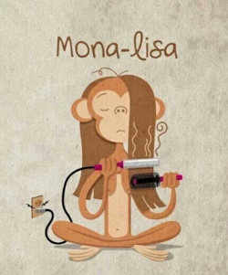 risasinmas:  La Mona-Lisa 