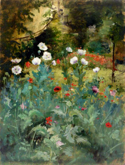 huariqueje: summerlilac:  Poppies, Eliphalet Frazer Andrews.