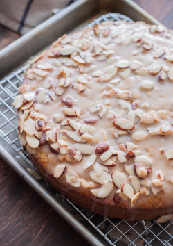 do-not-touch-my-food:  Almond Olive Oil Cake with Brown Butter