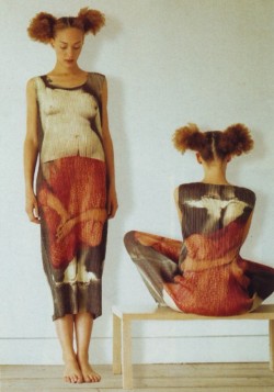 jinxproof: Chrystelle Saint Louis AugustinIssey Miyake F/W 1996