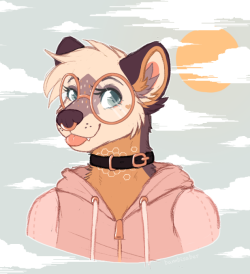 pink-satanic: I commissioned @scpkid to make me a Marten sona,