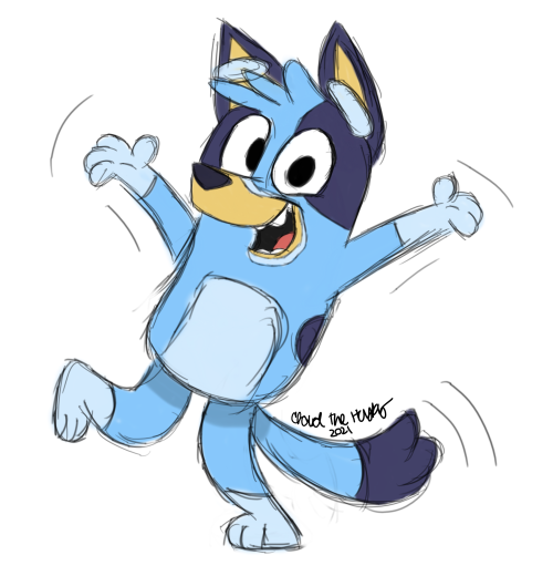 cloudthehusky:I drew Bluey for no particular reason XD. She is