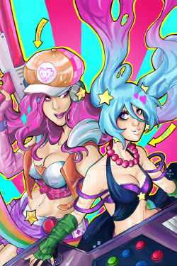 emmelinefrost:give me hot ladies w a video game themed skin &