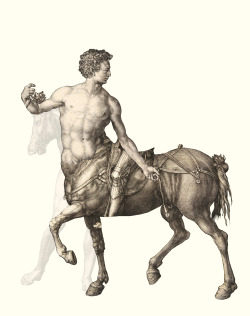 hadrian6: Adam Becomes a Centaur. Yvo Jacquier. French. b 1958.