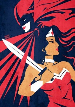 comicbookbrain:  Batwoman and Wonder Woman   @empoweredinnocence