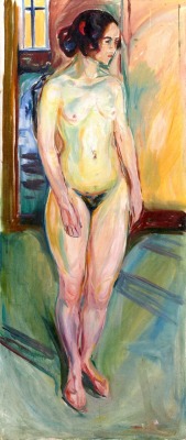 bofransson:  Standing Nude Noon Edvard Munch 1922-1923 