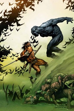 Conan #39 cover art by Cary Nord and Richard Isanove, 2007