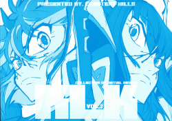 h0saki:    Front and back cover of The Art of KlK Vol 2.   Download-link