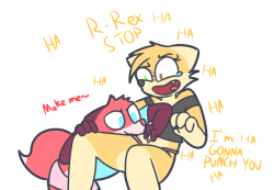 mrdegradation:Local fox attacked by elusive tickle monster X3