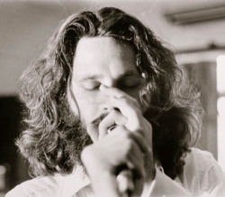 soundsof71:  Jim Morrison, recording 1971’s L.A. Woman, by