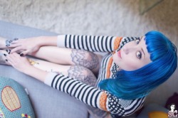 emmameowsuicide:  EmmaMeow Suicide - Owl and Finchhttps://suicidegirls.com/girls/emmameow/album/1892633/owl-and-finch/