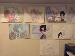 wall of Shitty Redraws just for you (sorry about the shadow it’s