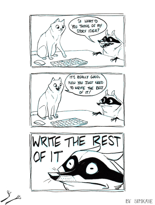 raccooncomic:113. Story Idea