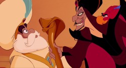 cracked:  When the movie starts, Jafar is already secretly running