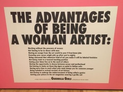 #guerillagirls #feminism #womenartists