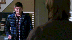 pondlifeforme:  Rule #1: NEVER touch Dean Winchester in front