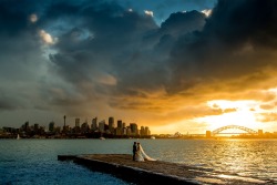 Mystery wedding couple found after epic Sydney Harbour photograph