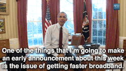 thegraylotus:  whitehouse:  Big news: President Obama just announced