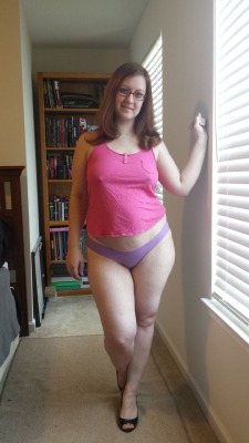 nerdynympho87:Feeling girly. Care to make a woman out of me?