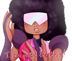 wenrakkoon:    Garnet Can Predict Your Future!   A pick-me-up