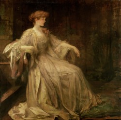 fleurdulys: Portrait of Violet, Duchess of Rutland - James Jebusa
