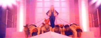 Bag it Up | Geri HalliwellI was shown this a few months ago and loved it, and literally only just remembered it existed. Bright pink brainwashing powder, mens being turned into willing slaves with equally bright pink hair. A couple of shots of guys on