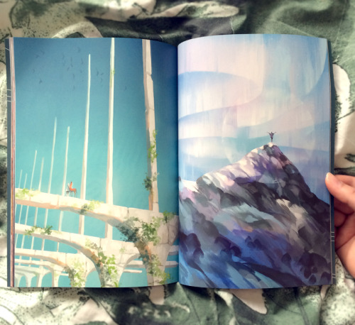 nnscribble:  I just got this in the mail!Itâ€™s an artbook by Loika / @andatseaTumblr recommended me their blog and it got me out of that bad art block I had last month. It inspired me so much I had to get this artbook in my bookshelf. <3  [Art inspiri