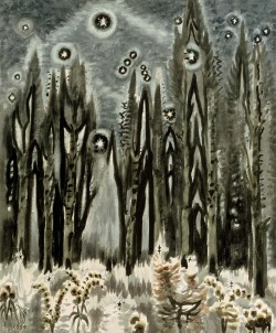 aleyma: Charles Burchfield, Orion in December, 1959 (source).
