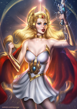 ayyasap:  SheRa Princess of Power /nsfw optional/ by AyyaSAP