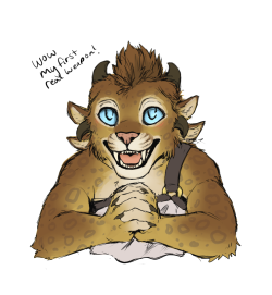 dagossss:  okay fine have another doodle.Charr cubs are so ‘kitten’