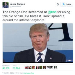 jaspersboy:   Trump is angry at NBC News for using this photo