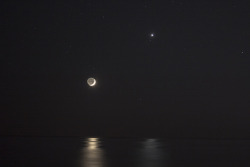 nevver:Reflections of Venus and Moon