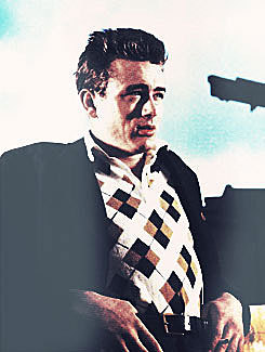 jimmydean-jamesdean:  James Dean + argyll shirt  