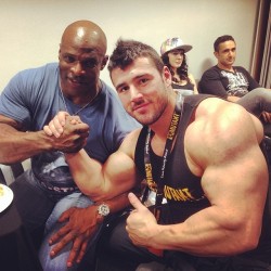 drwannabe:  Ronnie Coleman and Johnny Doull
