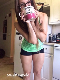 crossfit-cupcake:  hot-to-squat:  crossfit-cupcake:  The motto.