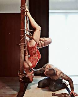 fred-rx:  weekend of private lessons with @kinbakuluxuria (at