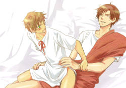 Spain & Rome (Hetalia: Axis Powers)