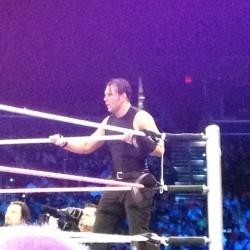 My fave photo of Ambrose that I took. 😊 #deanambrose #smackdown