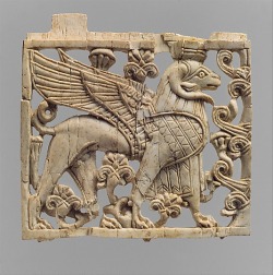 virtual-artifacts:  Openwork plaque with ram-headed sphinx Period: