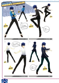 Naoto’s Costume & Coordinate from Persona 4: Dancing All