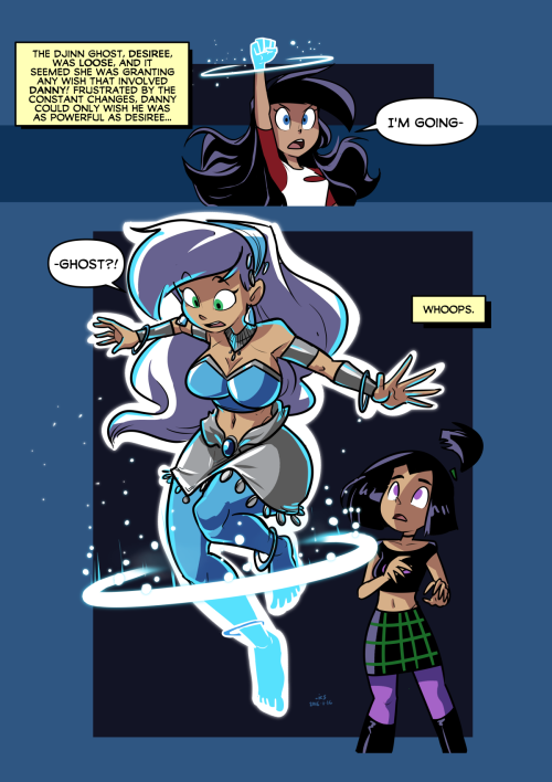 grimphantom2:  ninsegado91:  iancsamson:  More randoms - Rule 63 Danny dressed as one of the show’s female characters.  Based on this take on Rule 63 Danny.  Lol, looks good on her   Loving this transformation =P 